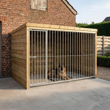 Voldux Hondenkennel Beer 314 x 203 x 196 cm