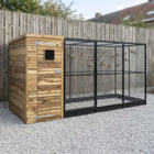 Voldux Volière R10 links 391 x 200 x 190 cm