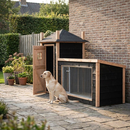 Voldux Hondenhok Siem 392 x 150 x 235 cm
