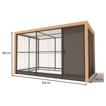 Ren Alfred 345 x 190 x 202 - Aluminium Sluis - Doika - Ren - Glorenza - 8720094050904 - 8720094050904