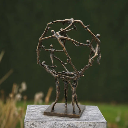 Sculptuur Connection Brons