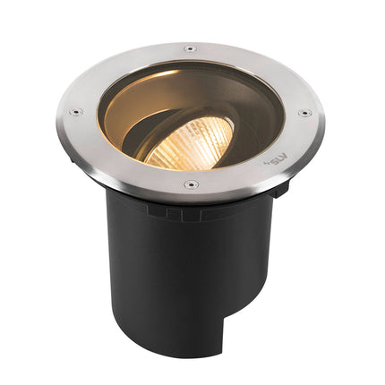 SLV Buitenlamp DASAR® L IP65/IP67 Roestvrĳ Staal - Doika - Buitenverlichting - SLV - 4024163275354 - 1007243