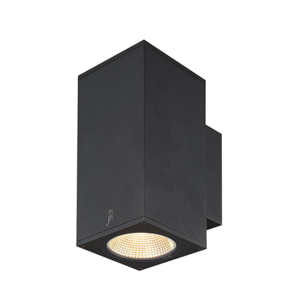 SLV Buitenlamp ENOLA SQUARE M UP/DOWN IP65 Antraciet - Doika - Buitenverlichting - SLV - 4024163235761 - 1003419