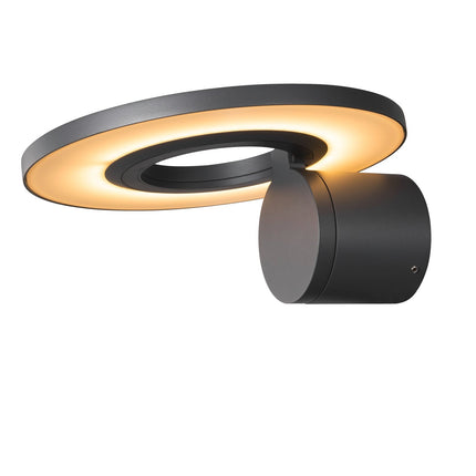 SLV Buitenlamp I - RING IP65 Antraciet - Wandlamp - Doika - Buitenverlichting - SLV - 4024163275170 - 1007236