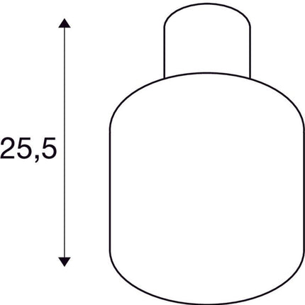 SLV Buitenlamp OVALISK IP65 Antraciet - Plafondlamp - Doika - Buitenverlichting - SLV - 4024163248273 - 1004677