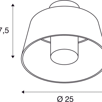 SLV Buitenlamp PHOTONI IP65 Roest - Doika - Buitenverlichting - SLV - 4024163281003 - 1007581