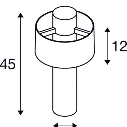 SLV Buitenlamp PHOTONI IP65 Zwart - Doika - Buitenverlichting - SLV - 4024163295314 - 1008195