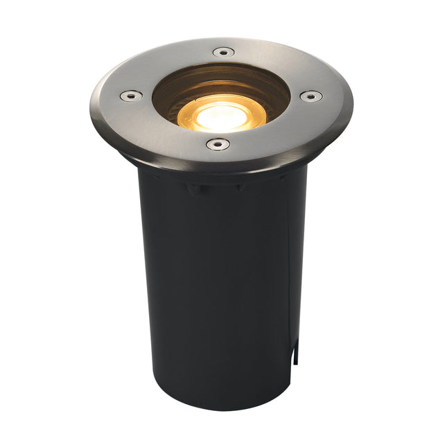 SLV Buitenlamp SOLASTO IP67 Roestvrij Staal - Rond - Doika - Buitenverlichting - SLV - 4024163147903 - 227680