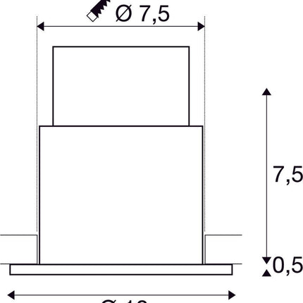 SLV Buitenlamp VARU IP20/IP65 Wit - Doika - Buitenverlichting - SLV - 4024163221696 - 1001931