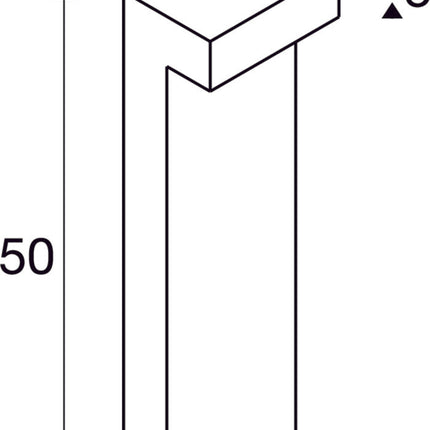 SLV Buitenlamp L-LINE OUT 50 IP65 Antraciet