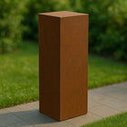 Sokkel Cortenstaal 40x40x100 cm 31kg - Doika - Sokkels - Geroba -  - SOKC5