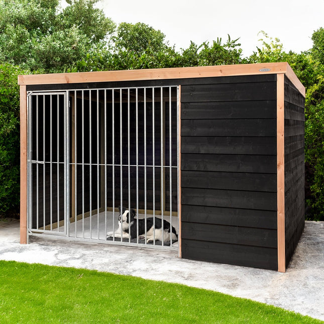 Voldux Hondenhok Bas 314 x 203 x 196 cm - Doika BV - Hondenkennel - Voldux - 8720569173206 - 8720569173206