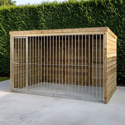 Voldux Hondenkennel Beer 314 x 203 x 196 cm - Doika - Hondenkennel - Voldux - 8720569173183 - 8720569173183