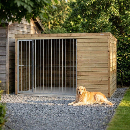 Voldux Hondenkennel Sam 314 x 203 x 196 cm - Doika - Hondenkennel - Voldux - 8720569173169 - 8720569173169