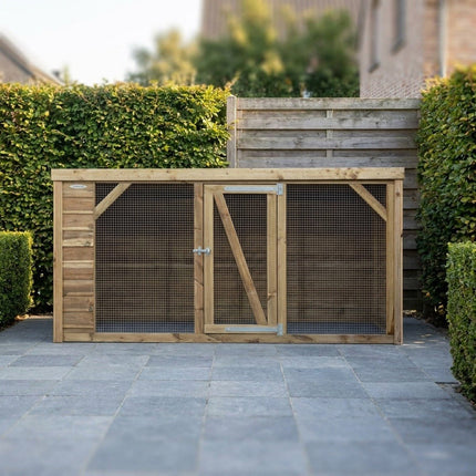 Voldux Kippenhok Britt 260 x 130 x 132 cm - Doika - Kippenhok - Voldux - 8720569162293 - 8720569162293