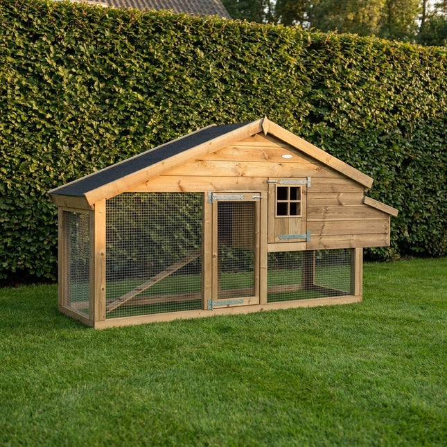 Voldux konijnenkooi Romy rechts 300 x 90 x 160 cm - Doika - Konijnenkooi - Voldux - 8720094050287 - 8720094050287