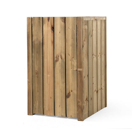 Volente Achterwand Voor 1x 240 liter 73x87,5x119cm Geïmpregneerd hout - Doika - Ombouw Kliko Achterwand - Volente - 