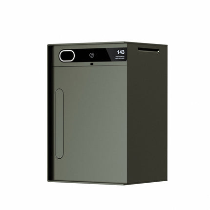 Custo Slimme Pakketbrievenbus Custo1s Aluminium Fog - wandmodel - Doika BV - Pakketbrievenbus - Custo - 5419980328236 - Custo 1s Aluminium Fog