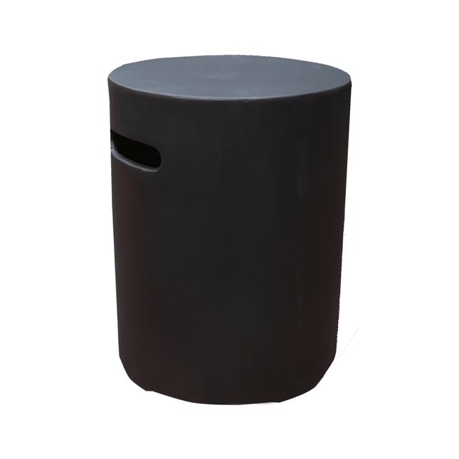 Elementi Gasfles cover beton look zwart - Doika BV - Gasfles cover - Elementi - 4260107316183 - ONB017BK