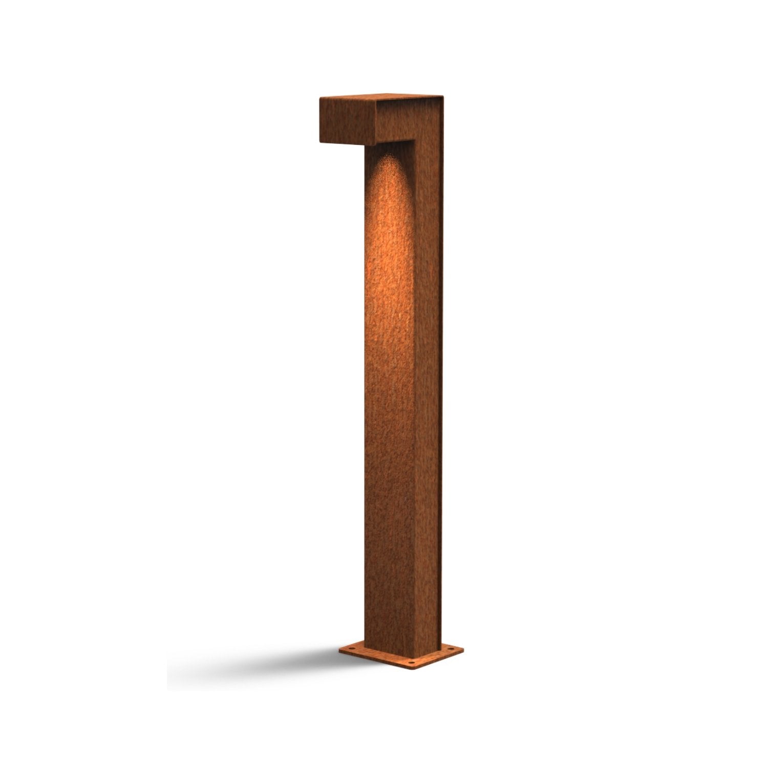LightLux staande buitenlamp 50cm corten LightLux staande buitenlamp 50cm corten