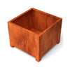 Geroba Artesa Cortenstalen Plantenbak met pootjes 100x100x80cm - Doika BV - Plantenbak - Geroba - ArtesaLF10
