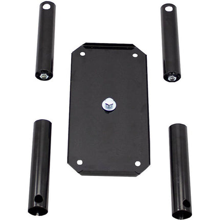 Safepost statief 300 E In beton gegoten zwart RAL 9005 - Doika BV - Brievenbuspaal - Safepost - 7330589994005 - 99030