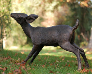 Thermobrass Hertje 60x40x81cm (HxBxL) - Doika BV - Bronzen beeld - Thermobrass - 5410807472385 - B47238